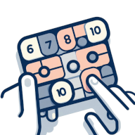 Ten Line Puzzle Icon