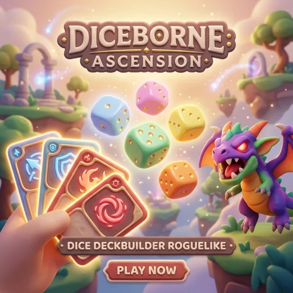3D 주사위 덱빌딩 무한 로그라이크 카드 게임 (Dice & Dungeon 3D) 썸네일