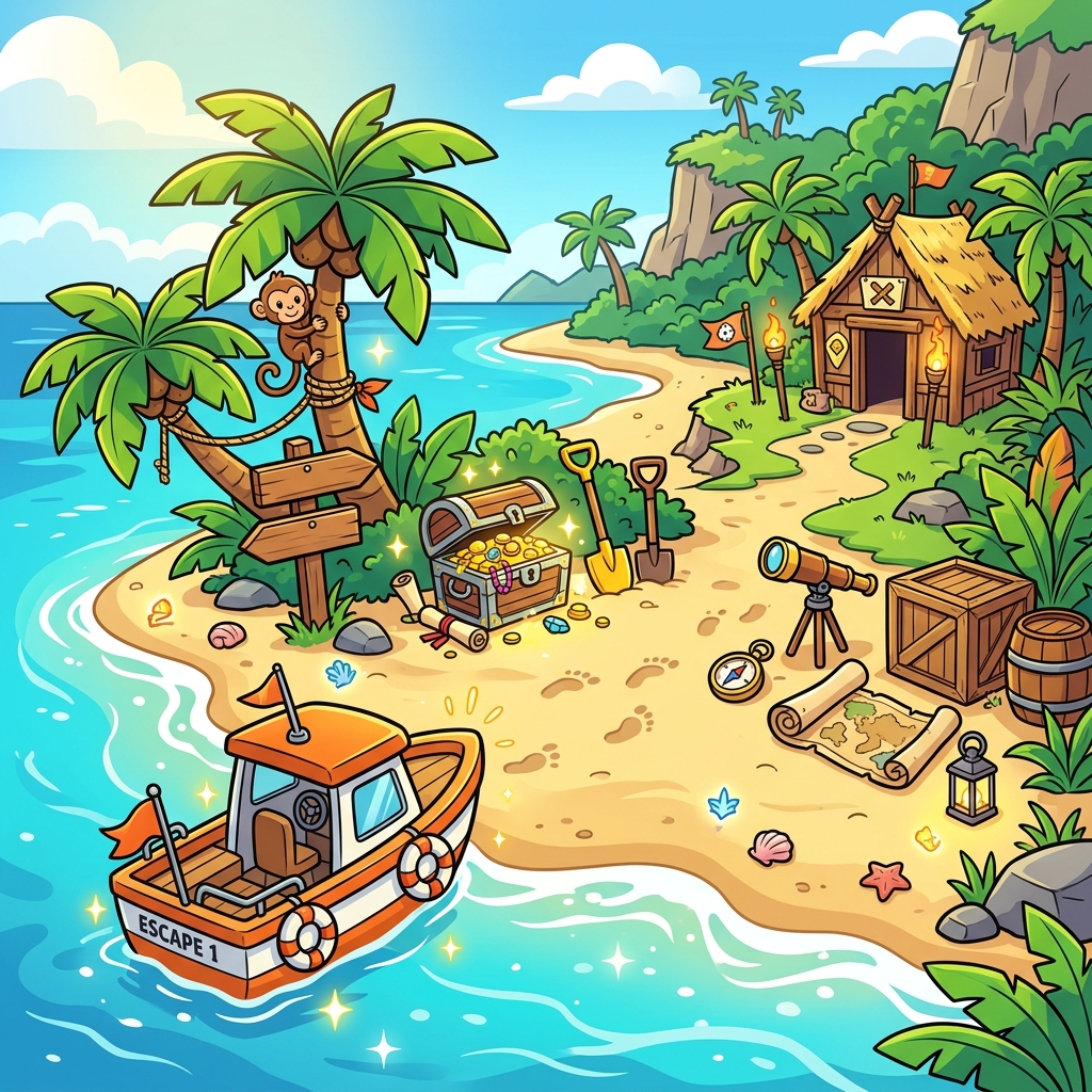 무인도 탈출 작전 (Island Escape) 썸네일