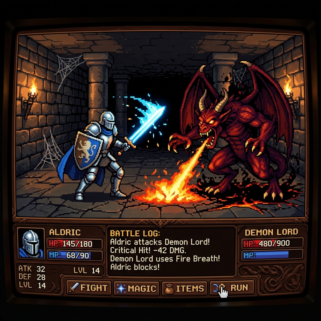 룬 크로니클: 레트로 RPG (Rune Chronicle) 썸네일
